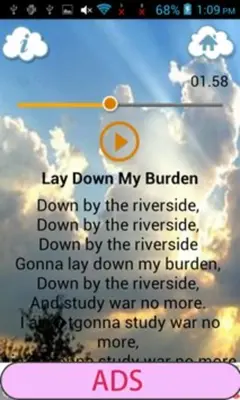 Gospel Song With Lyrics android App screenshot 0